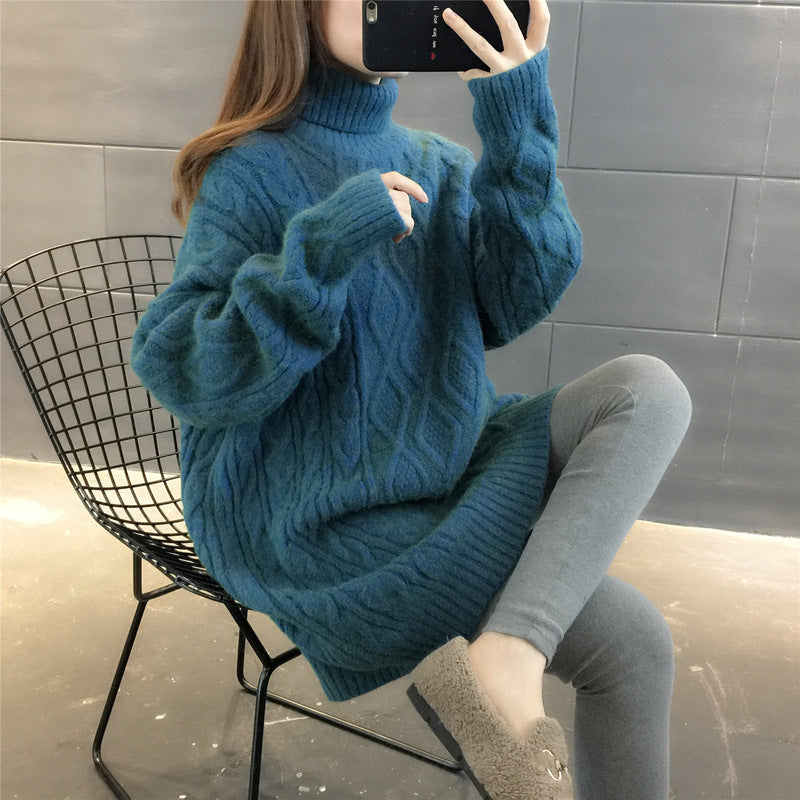 Long Loose All Matching Lazy Style Sweater