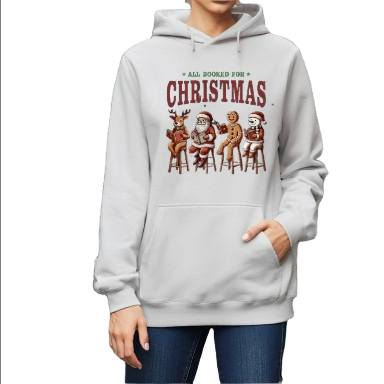 Men's And Women's Hoodies Christmas Customized Digital Printed Logo Men's And Women's Fashion Hoodies US Warehouse Stock