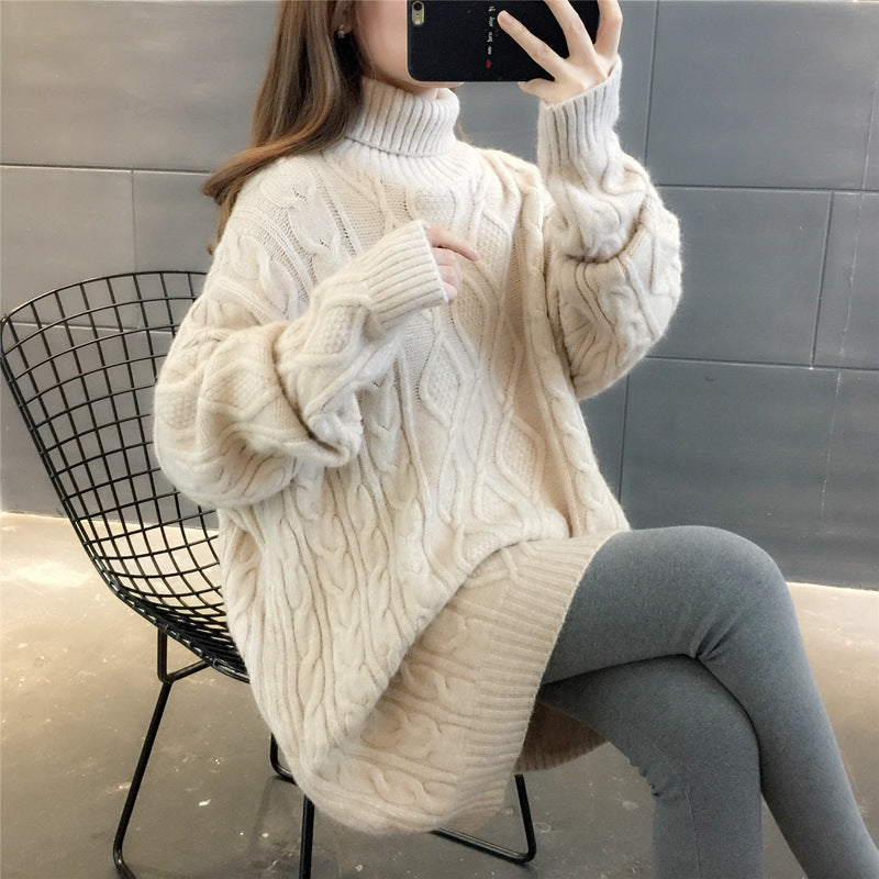 Long Loose All Matching Lazy Style Sweater