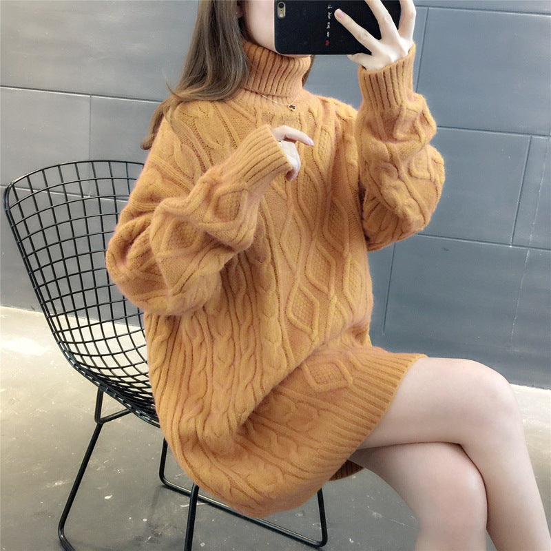 Long Loose All Matching Lazy Style Sweater